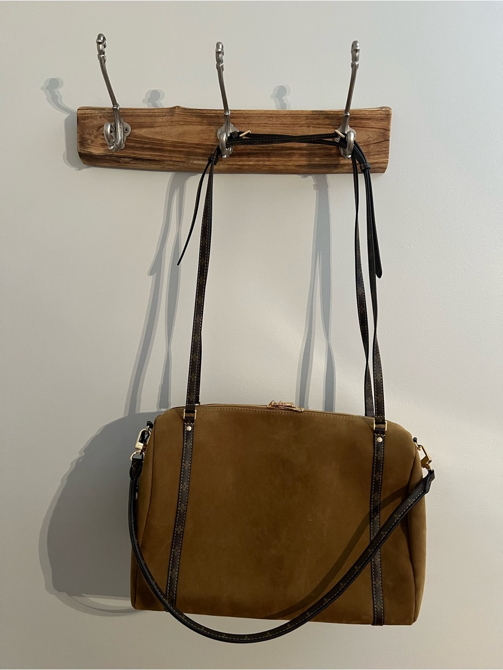 Suede bag